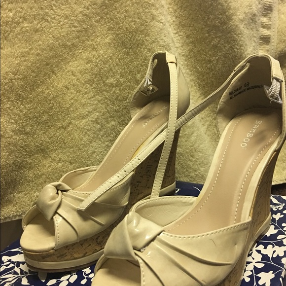 Platform Wedge Sandals - worm once - Picture 3 of 4